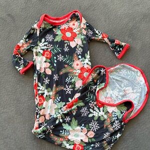 Little Sleepies knotted sleep gown